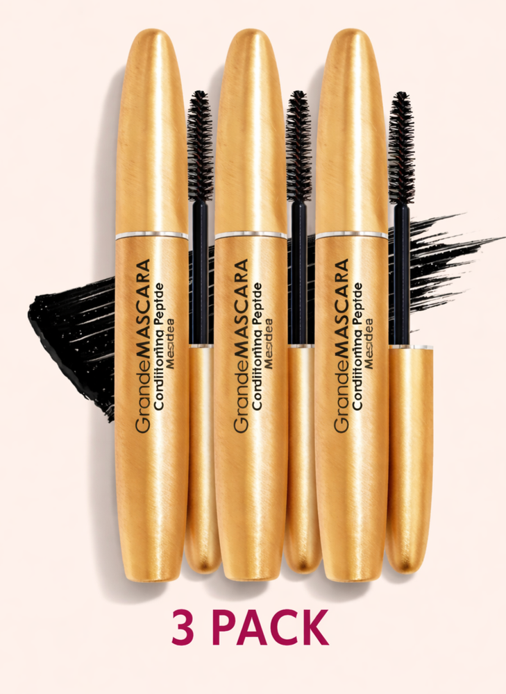 Grande Cosmetics GrandeMASCARA Black Conditioning Peptide Mascara 3 Pack