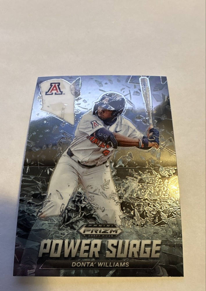 2021 Panini Prizm Draft Picks - Power Surge Donta' Williams #PS-DW (RC)
