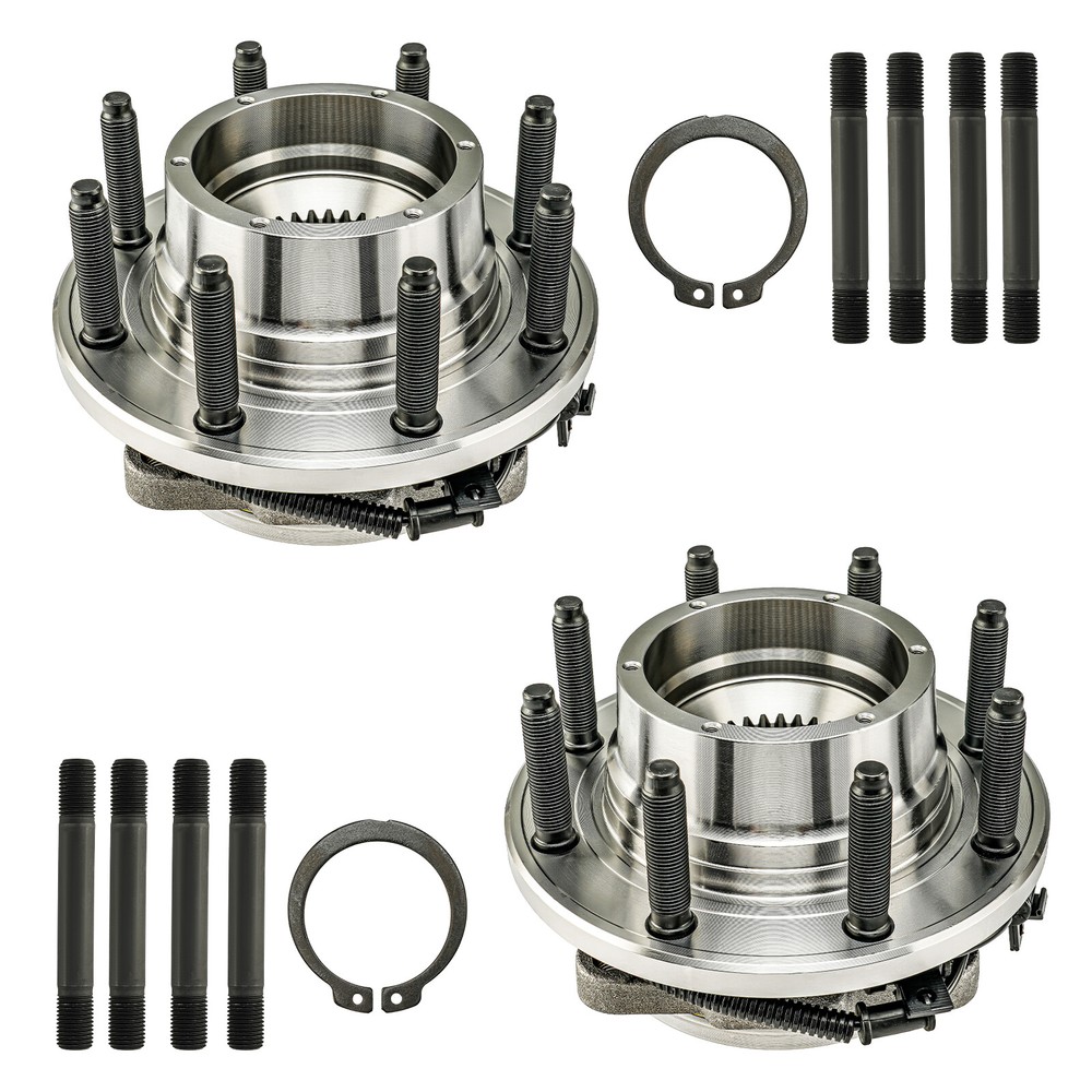 Par de conjuntos de cojinetes de cubo de rueda delantera para Ford F-350 F-250 Super Duty 2011-2016
