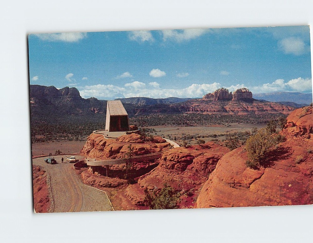 Postcard Chapel of the Holy Cross Sedona Arizona USA