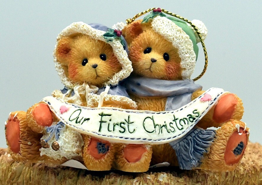 Cherished Teddies Our First Christmas Ornament 141259