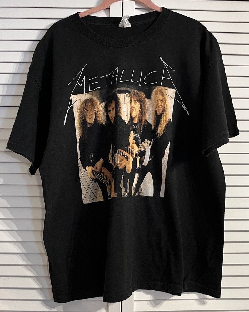 Vintage Metallica Shirt Mens XL Garage Days $5.98 EP Band Concert Rock Black