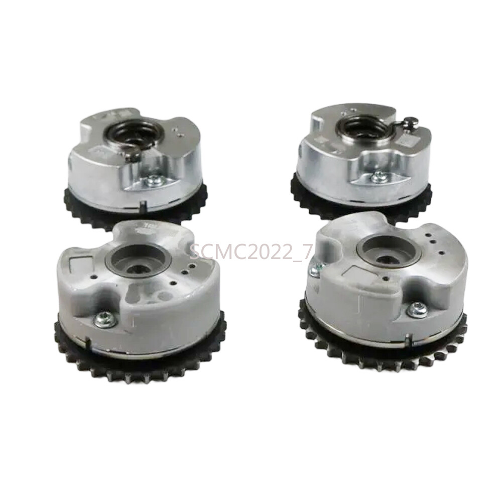 4X Camshaft Intake & Exhaust Regulator Set 06E109084N 06E109083P For AUDI A5 A8