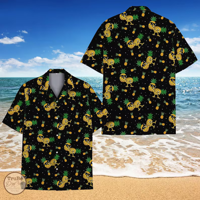 Funny Meme Pineapple Hawaiian Shirt Aloha Beach Party