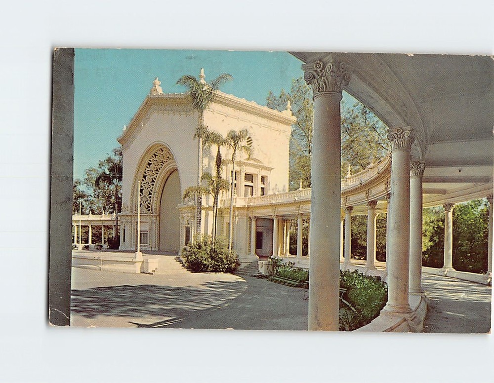 Postcard Sprecke'ls Organ Balboa Park San Diego California