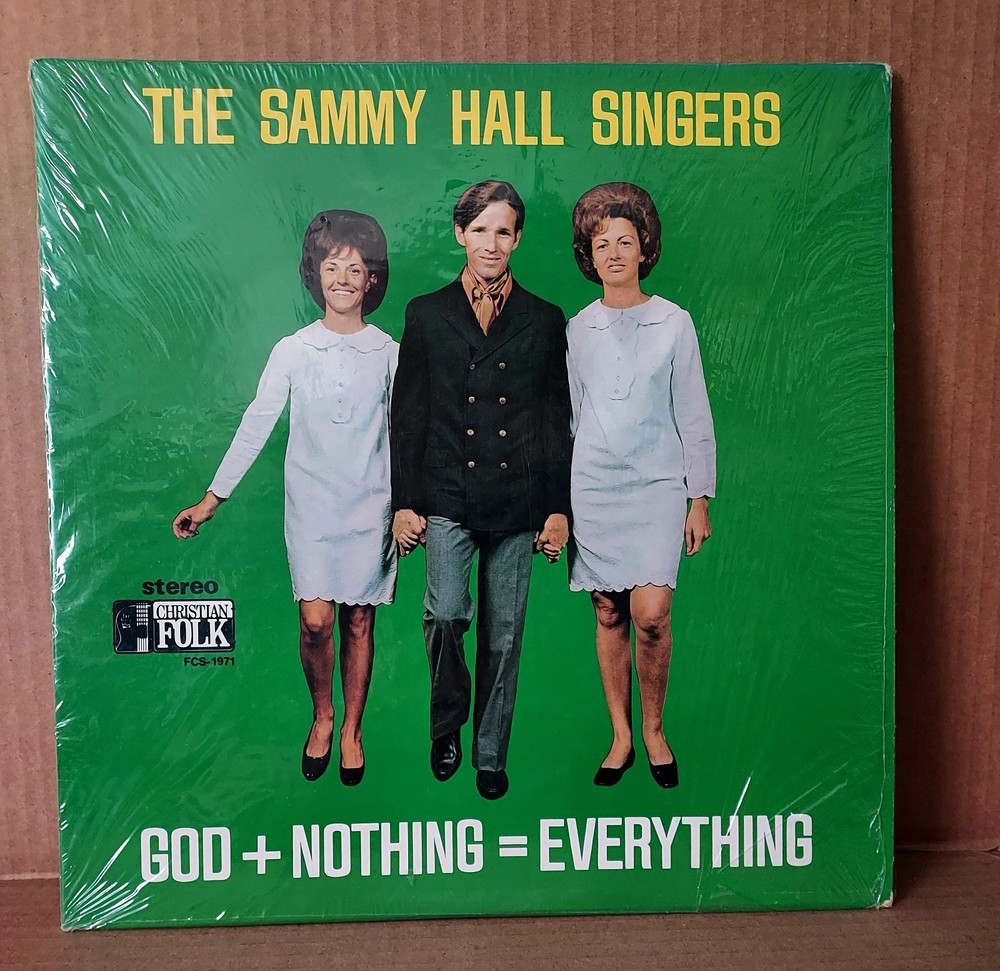 Sammy Hall Singers God + Nothing = Everything Gospel Music LP RECORD ALBUM