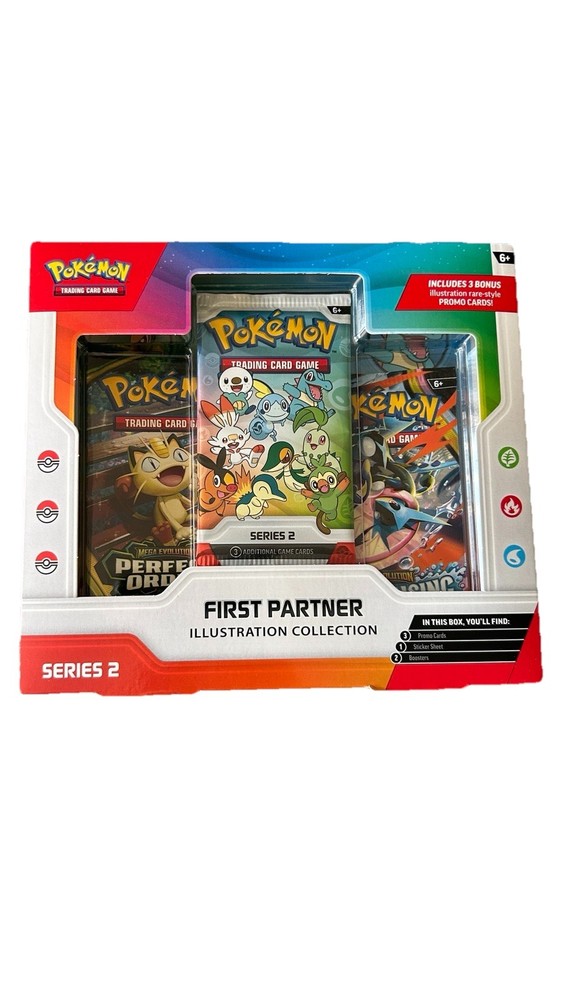 Pokemon TCG First Partner Illustration Collection Series 2- Factory Sealed