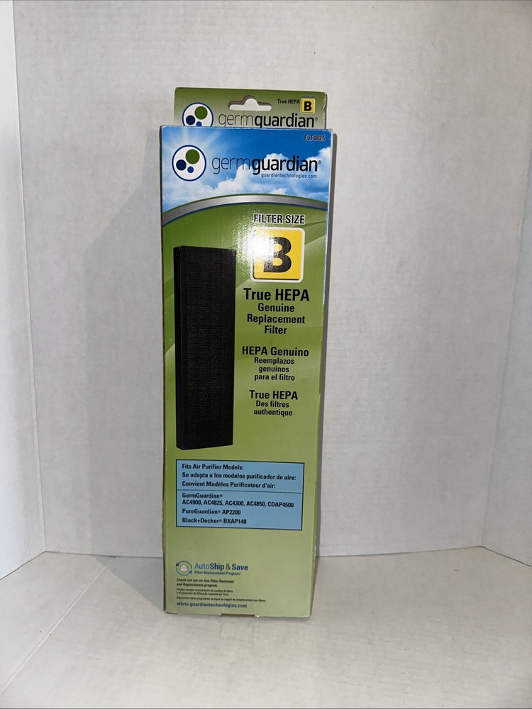 NEW Germ Guardian Air Purifier Filter Size B True HEPA Genuine Replacement