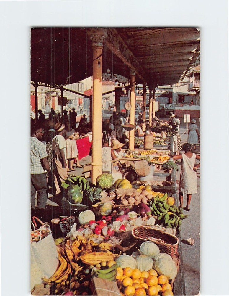 Postcard Native St. Thomas US Virgin Islands USA