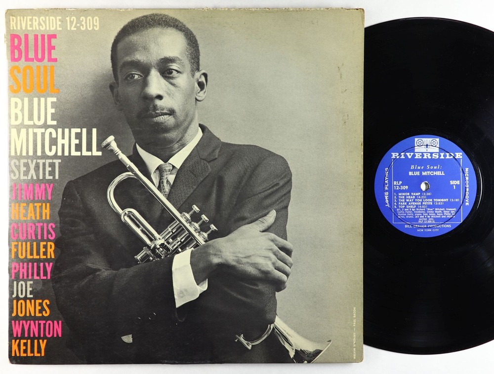 Blue Mitchell - Blue Soul LP - Riverside - RLP 12-309 Mono DG