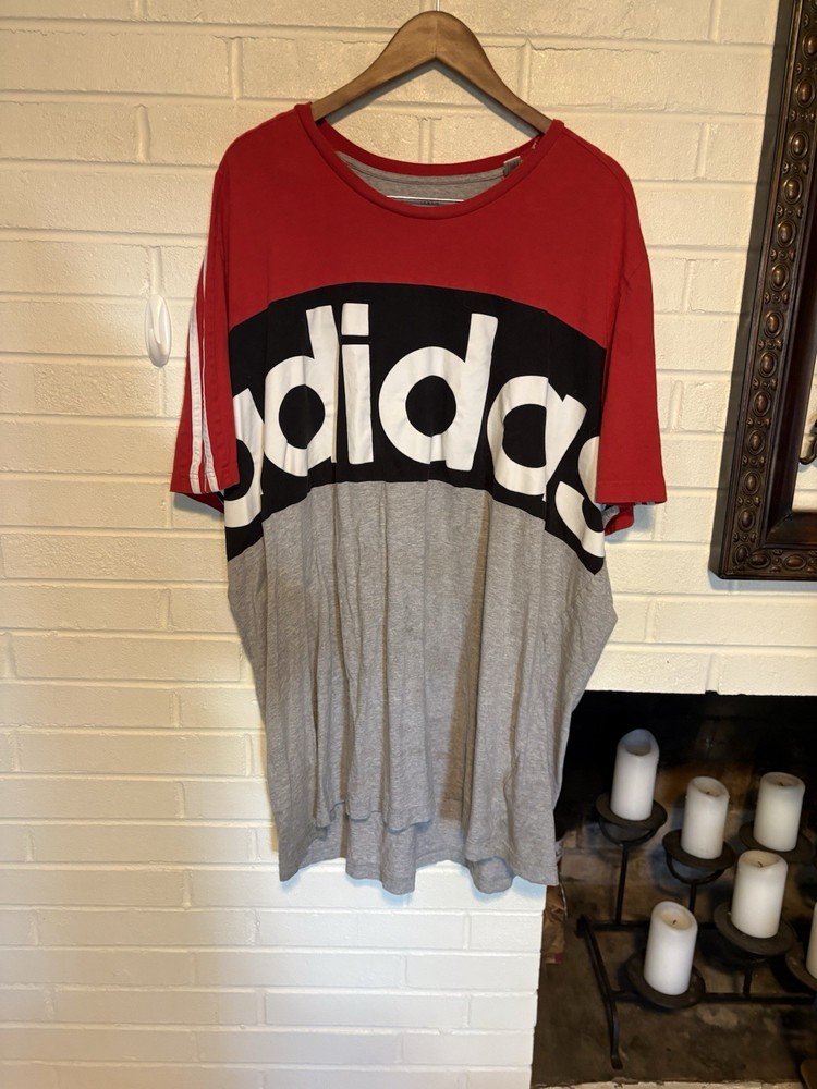 Adidas Color Block Essential T-Shirt 4XTL
