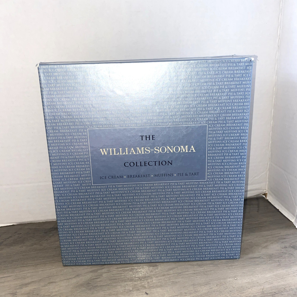 The Williams Sonoma Collection Ice Cream Breakfast Muffins Pie & Tart Cookbooks