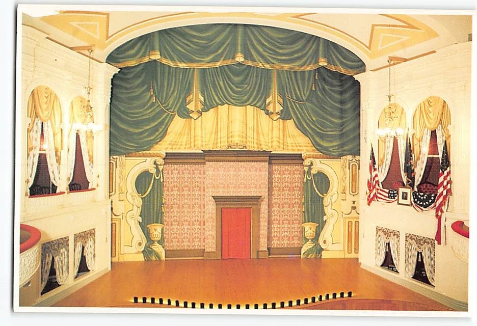 Postcard Ford's Theatre National Historic Site Washington DC USA