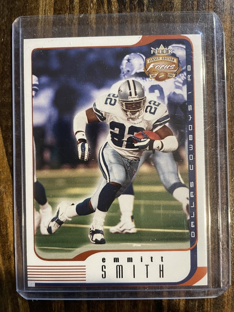 2002 Fleer Focus Jersey Edition #20 Emmitt Smith