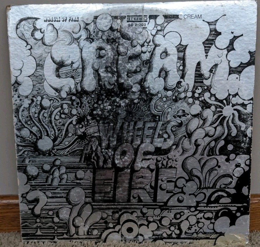 Cream - Wheels of Fire Vinyl LP - 1968 Atco SD 2-700 2LP
