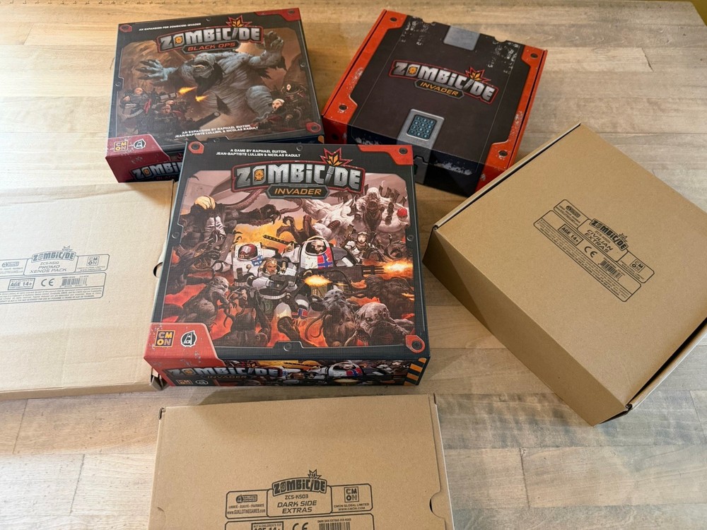 Zombicide Invader Core Game And Lot Of Extras