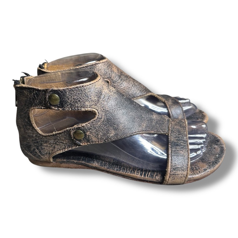 Bed Stu Soto Women's Size 7 Brown Leather Sandals