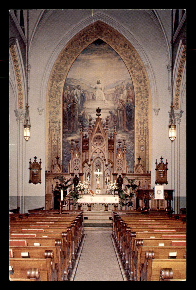 St Peters Lutheran Church Of Manhattan New York NY Unp Postcard