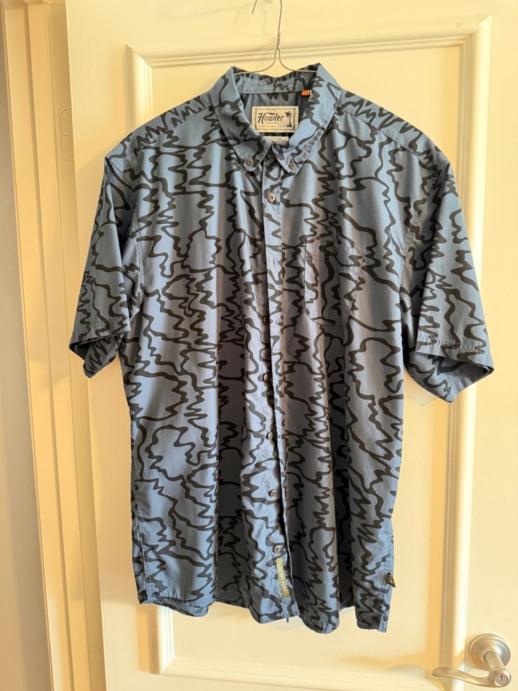 HOWLER BROTHERS Mansfield Button-Down Shirt Size XXL