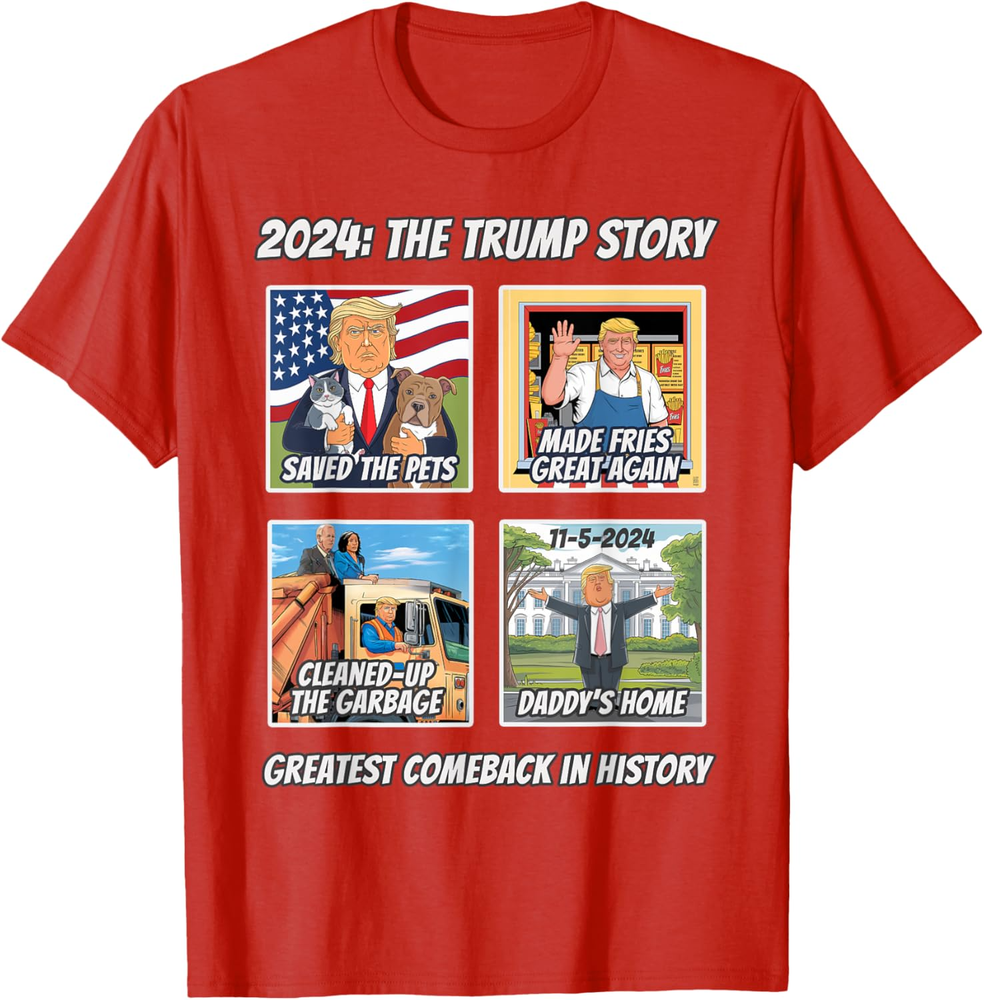 Victory Trump 2024 Greatest Comeback Inauguration Keepsake Sweatshirt T-shirt