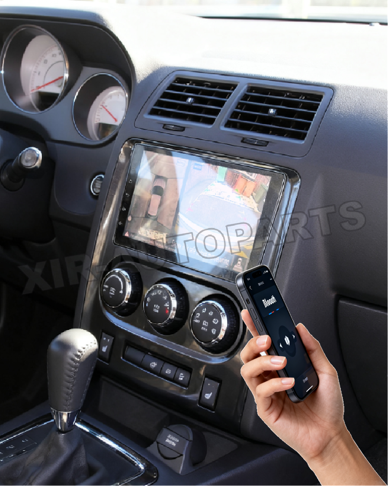 Car Stereo Radio DSP For Dodge Challenger 2008-2014 Apple Carplay Android 14 Nav
