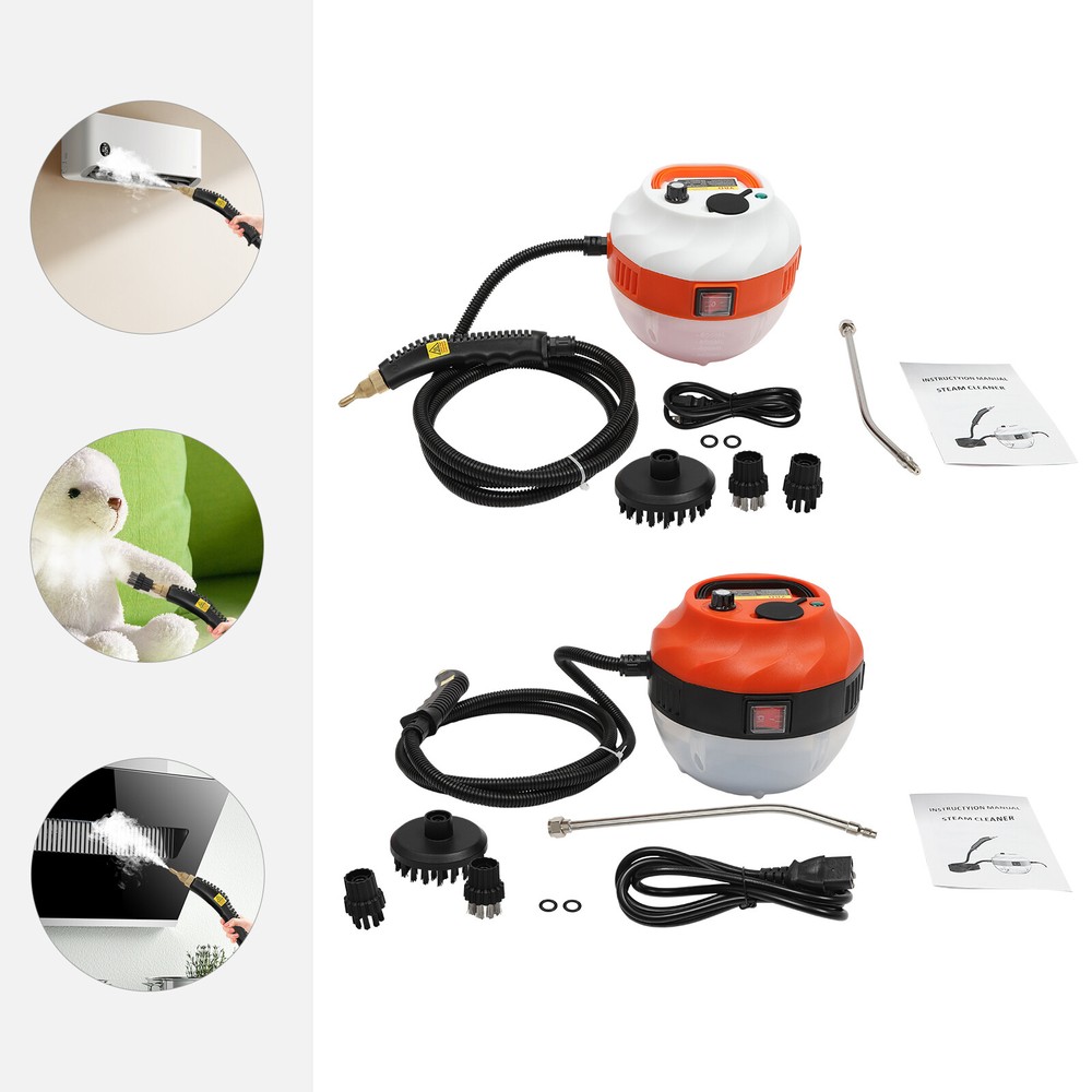 Portable High Pressure Multipurpose Steam Machine Steam Cleaner with 1.35L Tank