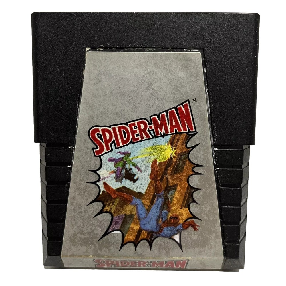 Spider-Man (1982) (Atari 2600, 1982) Loose Cart NTSC Authentic Video Game Cart