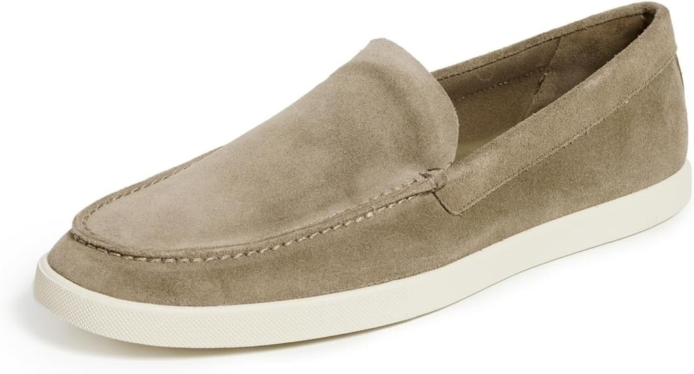 Vince Sonoma Loafers Men's Flint Suede Casual Slip On Everyday Shoes 7.5 M