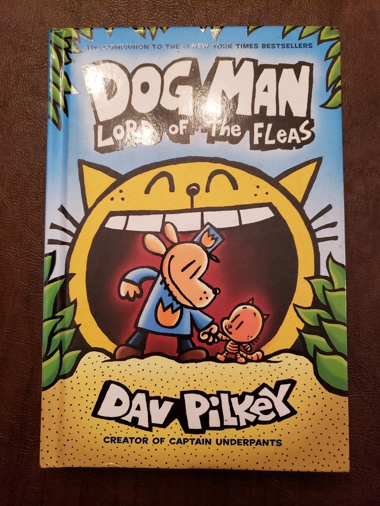 Dog Man: Dog Man Lord of the Fleas by Dav Pilkey (New, Hardcover)