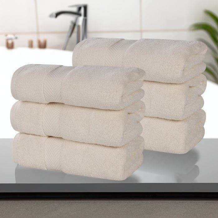 Zero Twist Cotton Soft Absorbent Hand Towel - Premium Quality