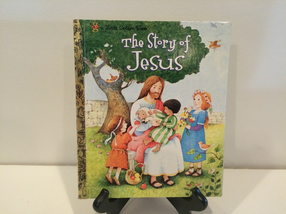 2002 Little Golden Book The Story of Jesus