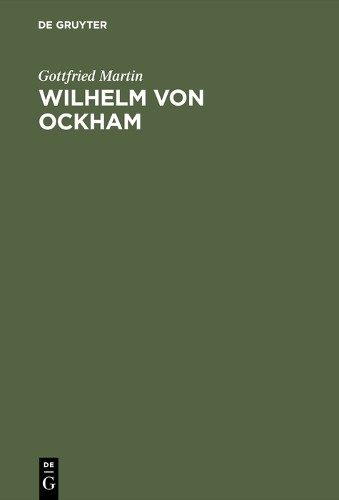 Gottfried Martin Wilhelm von Ockham (Hardback)Another great item from Rarewaves USA | Free delivery!