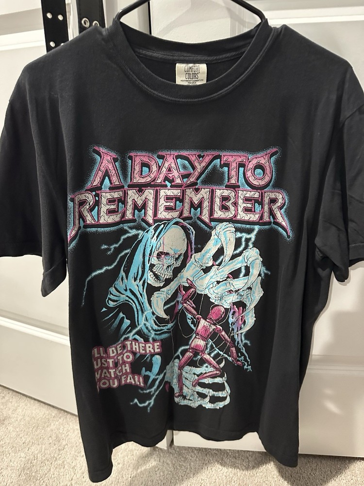 A Day to Remember Puppeteer T-Shirt Short Sleeve Black