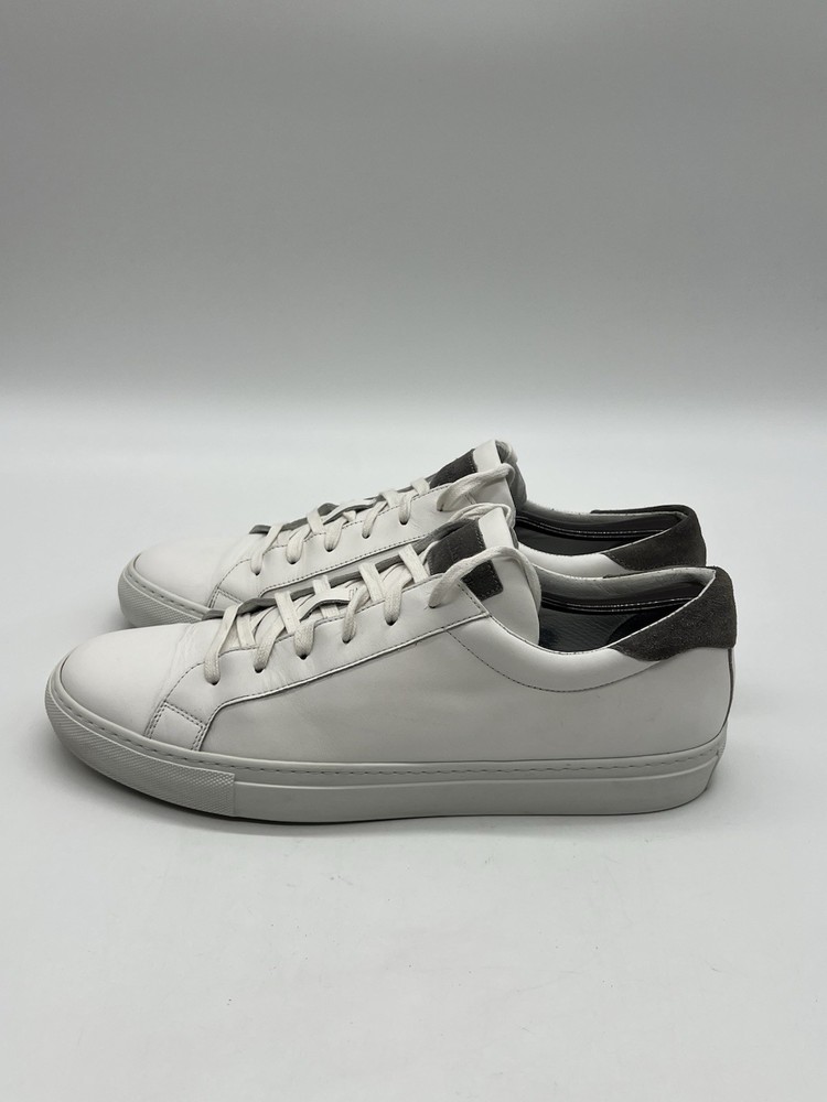 To Boot New York Adam Derrick Sierra Men 11 White Leather Classic Sneakers Shoes