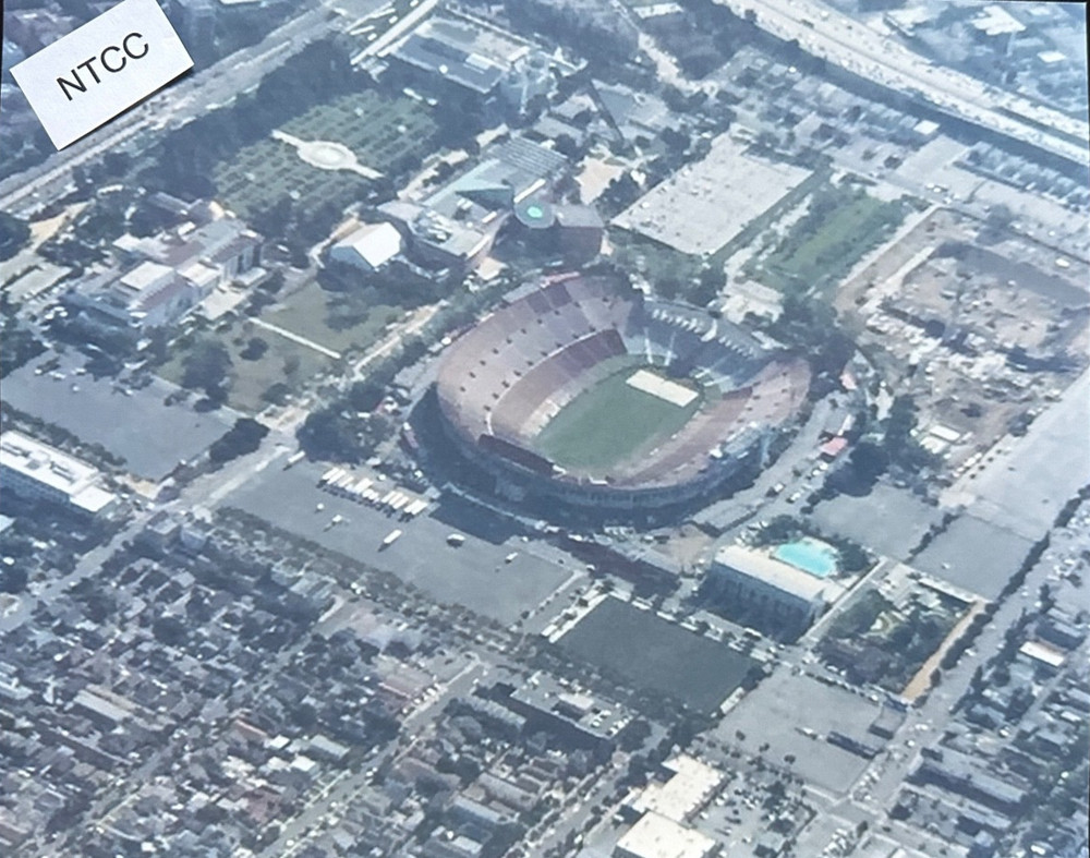 Los Angeles Coliseum from the air - Los Angeles, Ca. 8