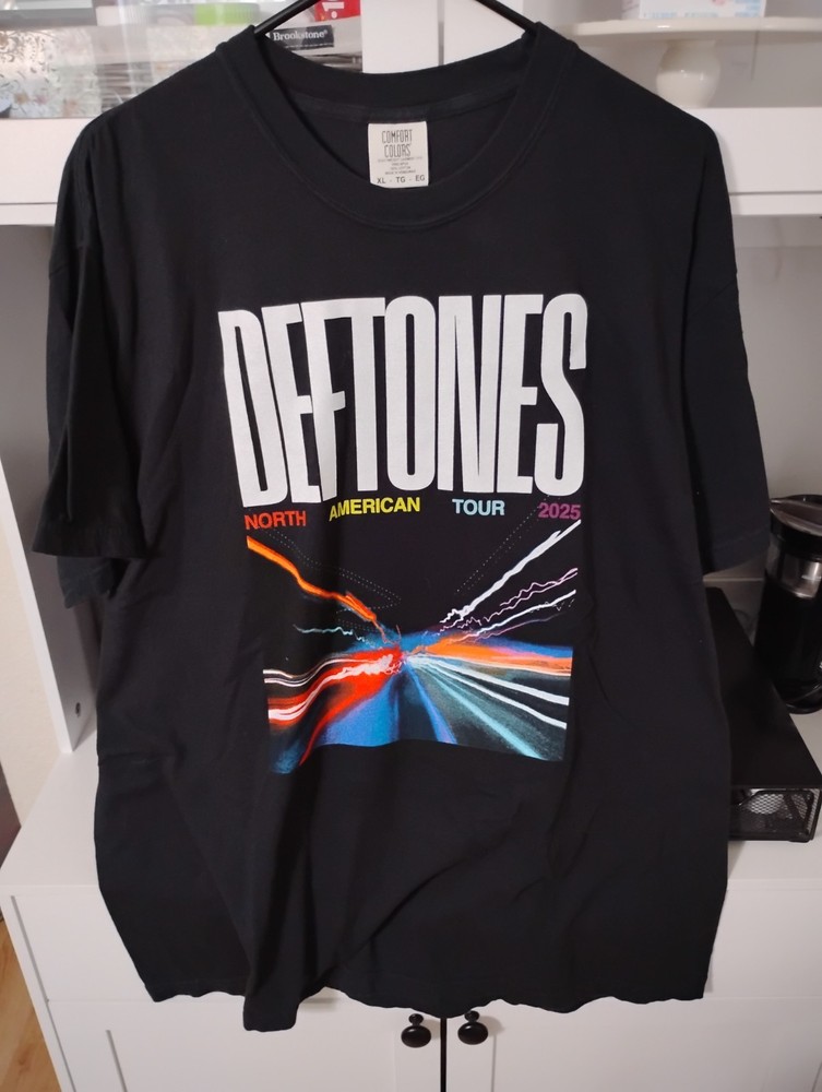 Deftones North American Tour Shirt 2025 Double Side Rock Tee Concert XL