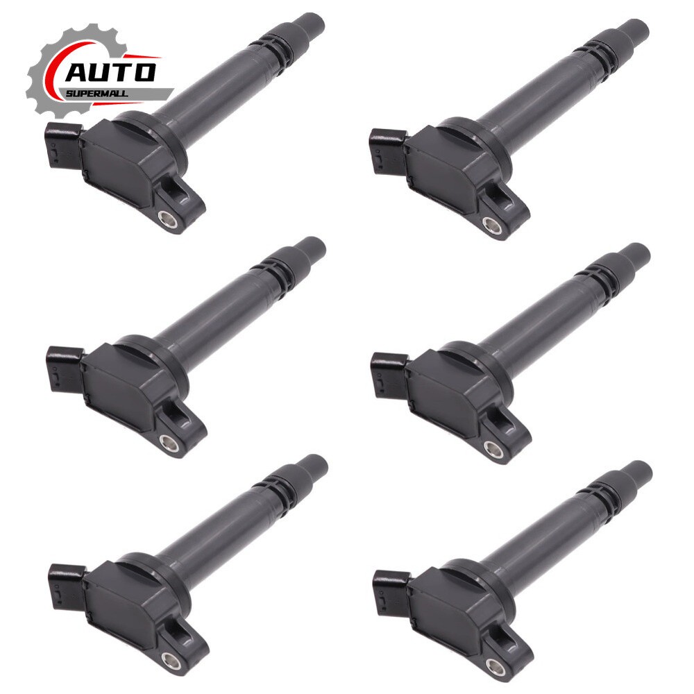 6 Pack Ignition Coils for 90919-02250 Denso 673-13 Toyota 07-16 Camry 3.5L IS350