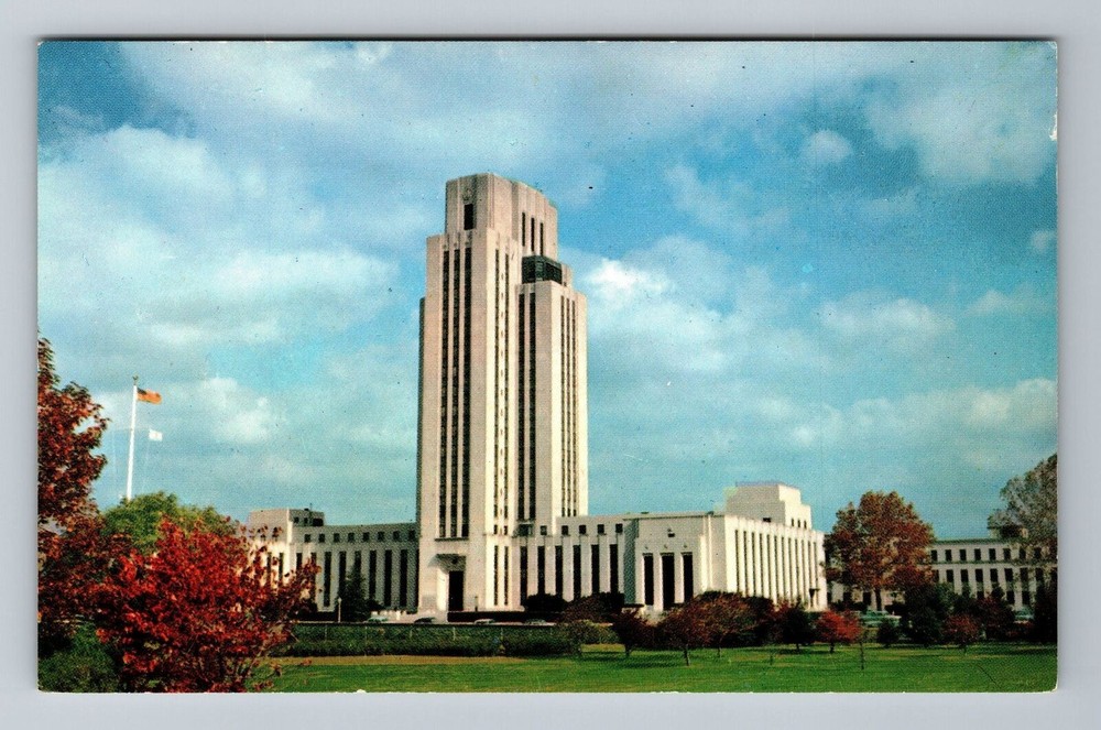 Bethesda MD-Maryland, National Naval Medical Center, Vintage Postcard
