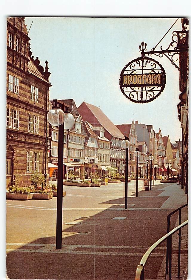 Postcard Osterstraße Hamelin Germany