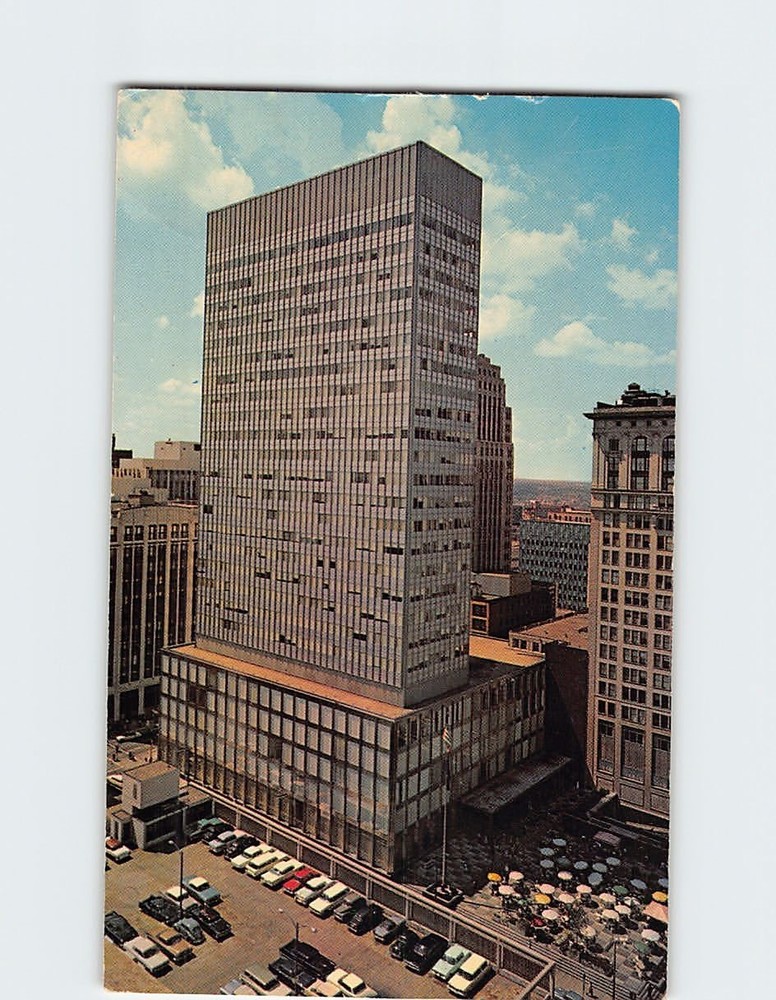 Postcard First National Bank Building Minneapolis Minnesota USA