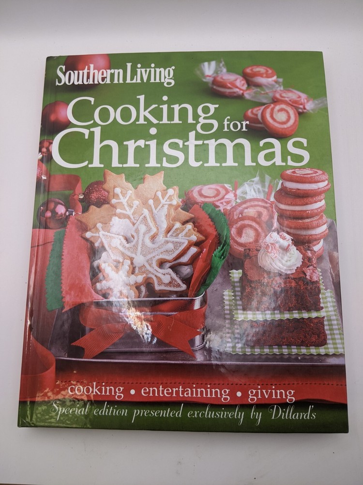 Southern Living Cooking for Christmas Cookbook 2012 - Hardcover - GOOD