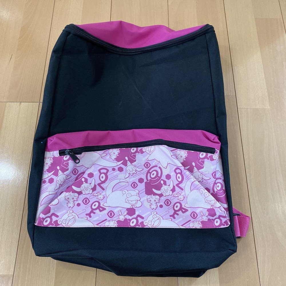 Pokemon Backpack with Slowpoke Unown Mibrim Leeshan Nyaspur Design