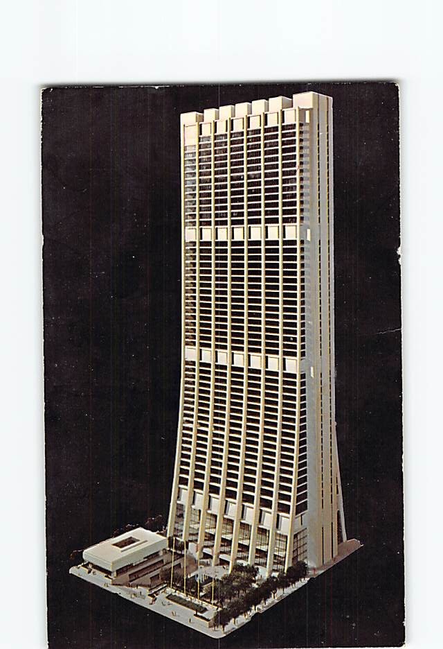 Postcard First National Bank of Chicago Illinois USA