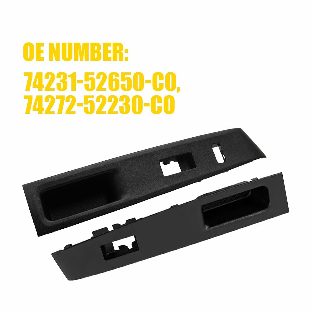 For 12-14 Toyota Yaris 4-Door Window Control Panel Bezel Front Rear Right Side