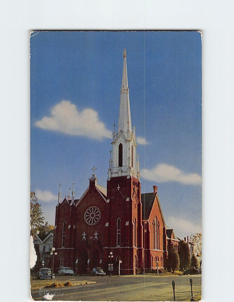 Postcard Salem's First Methodist Church, Salem, Oregon