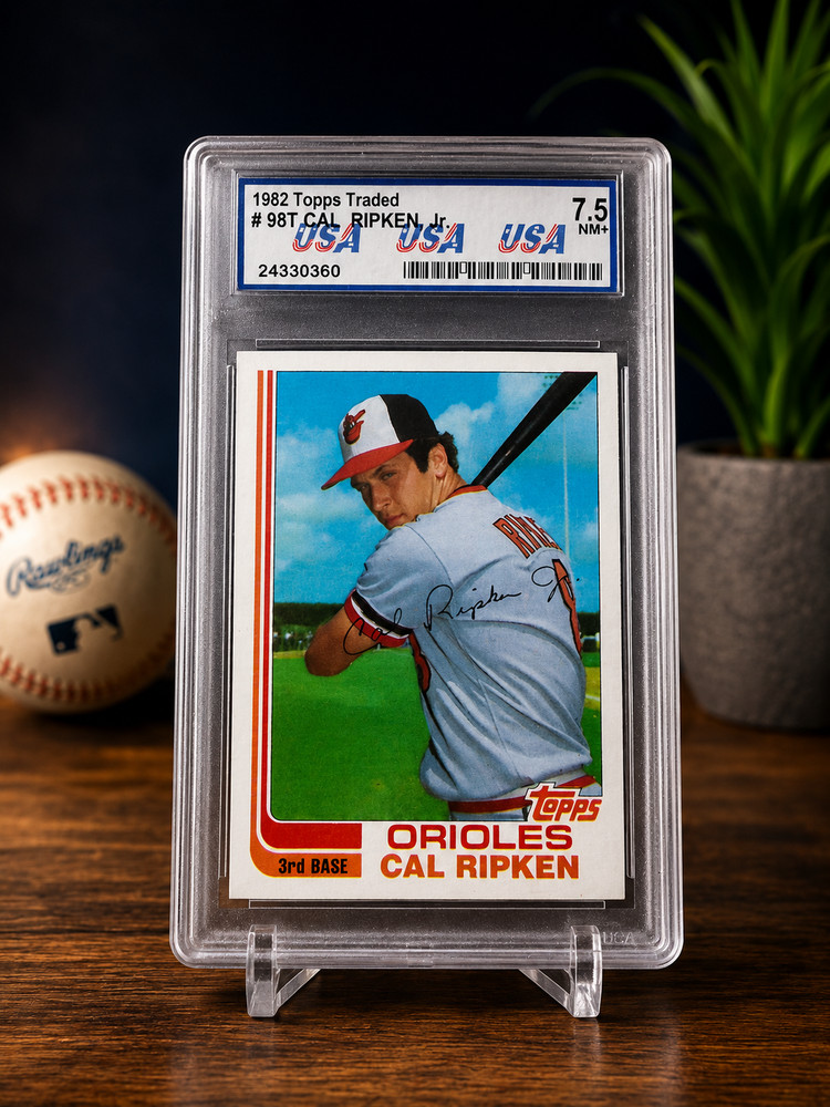 1982 Topps Traded Cal Ripken #98T (RC)