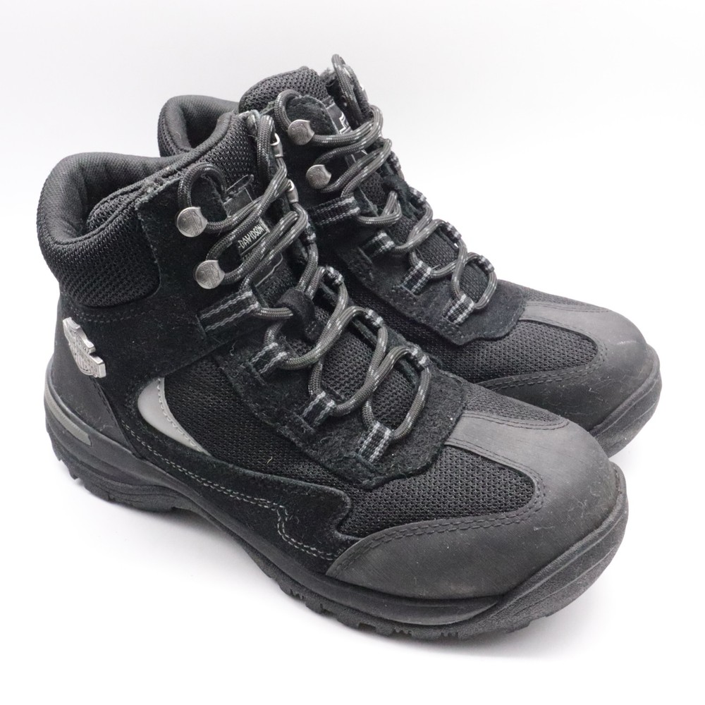Harley Davidson Waites Riding Boot Women Size 8 Black