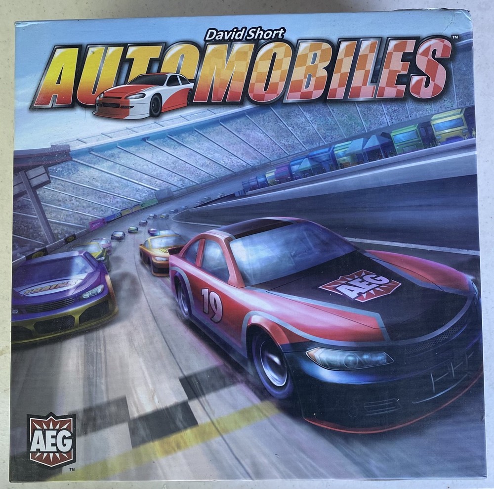 Automobiles Board Game AEG Alderac David Short 2015 Complete Open Box New Unused