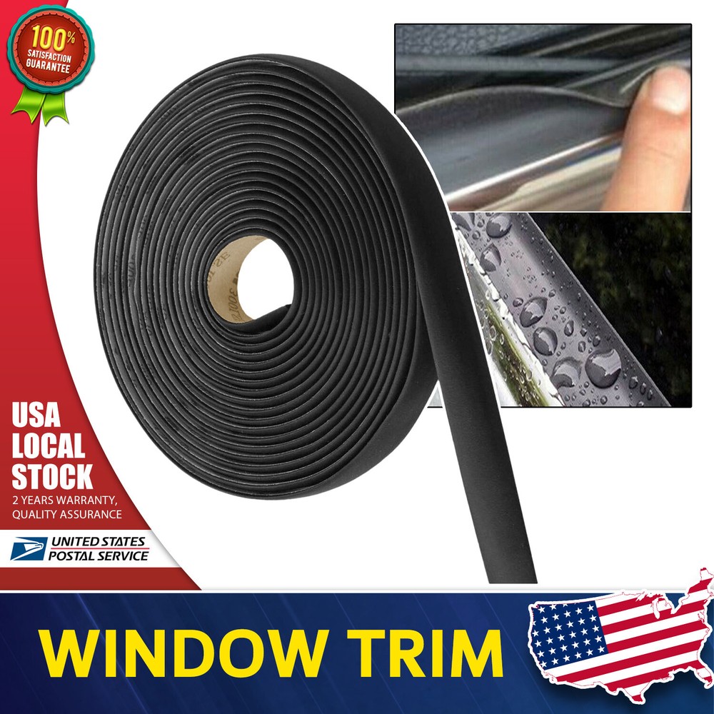 Car Accessories Front Windshield Panel Rubber Seal Strip Sealed Moulding Trim