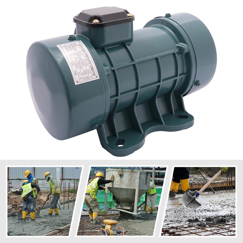 Concrete Cement Intensive Vibrator Motor Concrete Compressor Vibrator Motor Blue